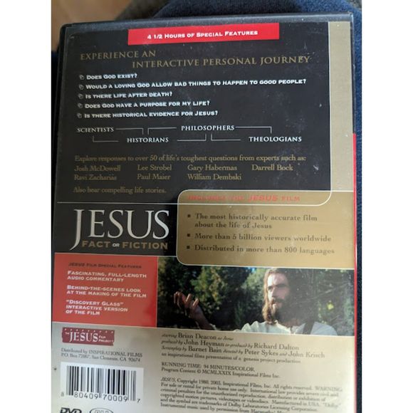 Jesus Fact Or fiction DVD - Picture 2 of 2